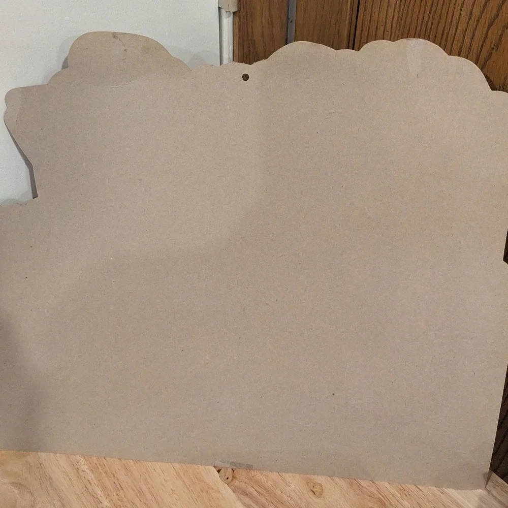 VTG School Bus Cardboard Die-Cut Wall Decor Bulletin Board Classroom Colorful